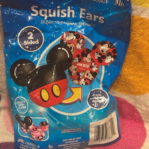 NWT TWO DOUBLE SIDED MICKEY MOUSE SQUISHYS - Picture 3 of 3
